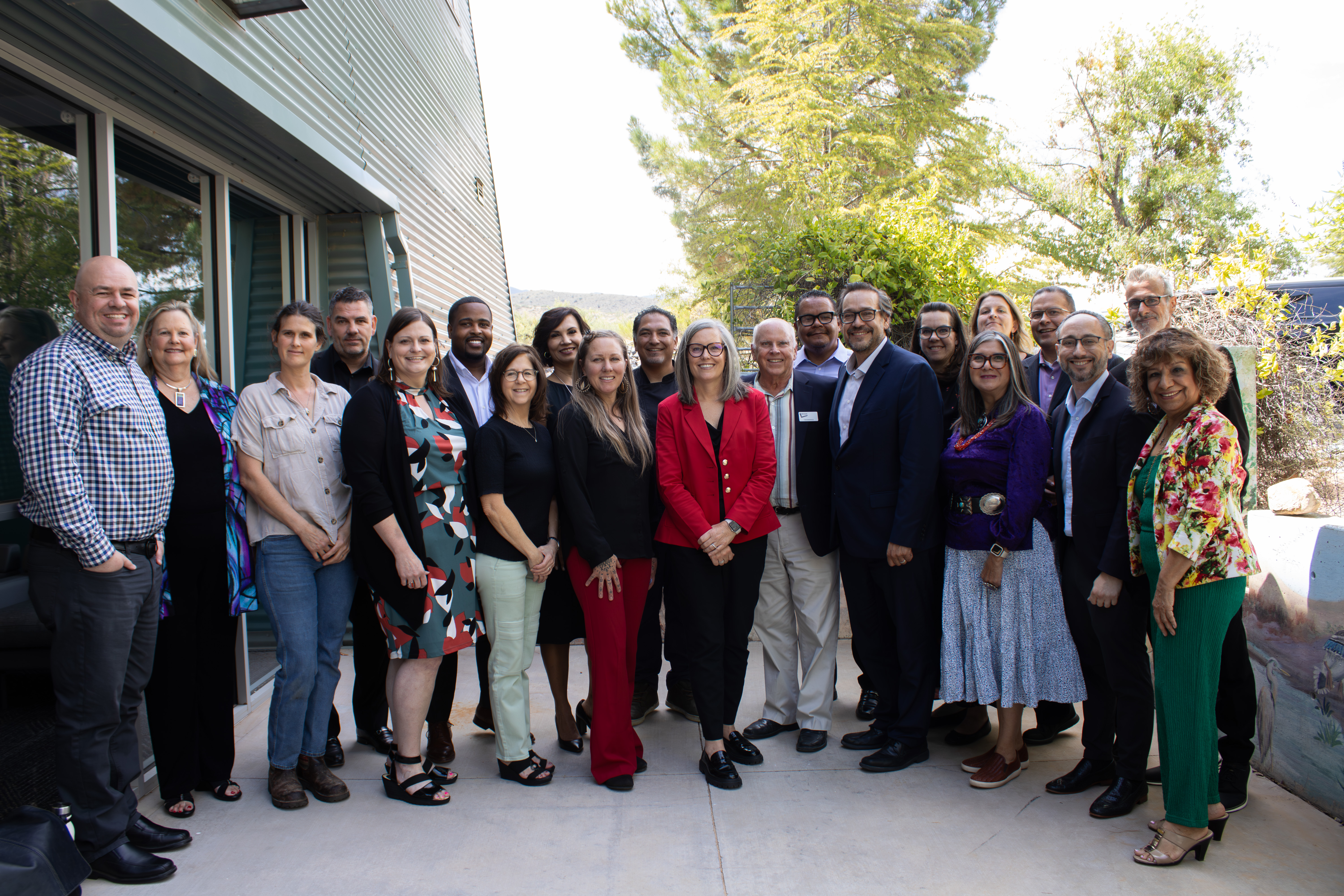 Yavapai micros business round table group photo.