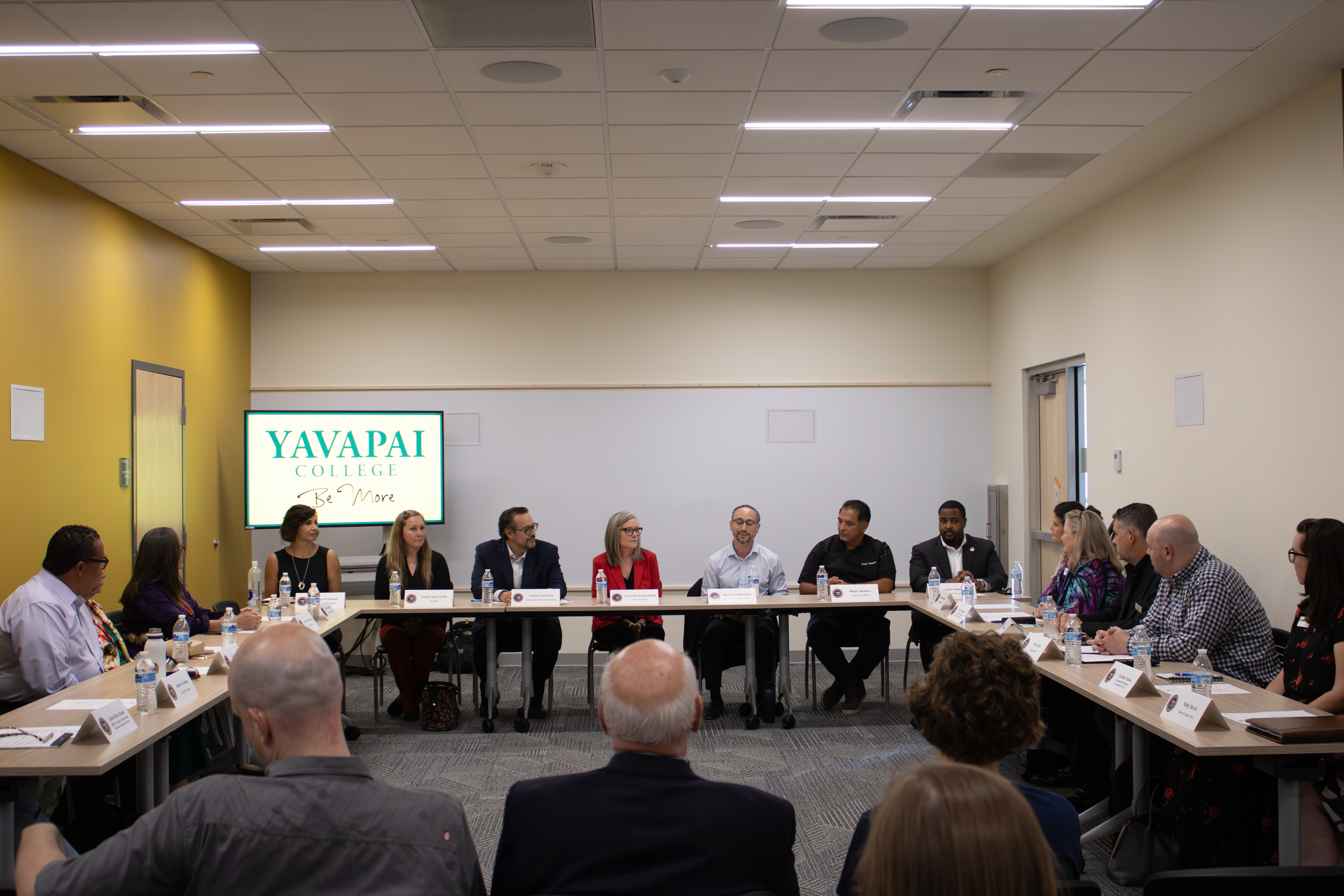 Yavapai micro business round table meeting.